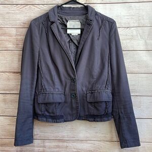 ‎ANTHROPOLOGIE HEI HEI DELFINE BLAZER IN GRAY